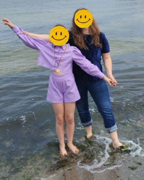 Ніжно-фіолетовий костюм (146)