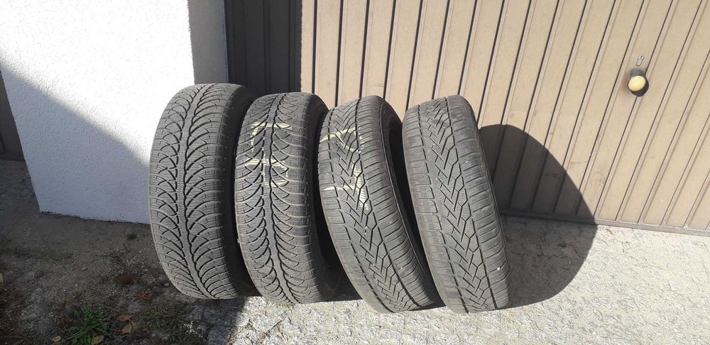Opony zimowe z felgami stalowymi komplet 15 Fulda Semperit
