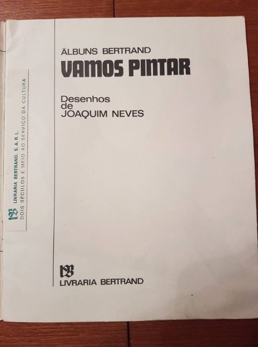 Livro de Pintar de Joaquim Neves