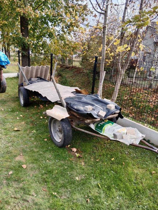 Wóz rolniczy drewniany