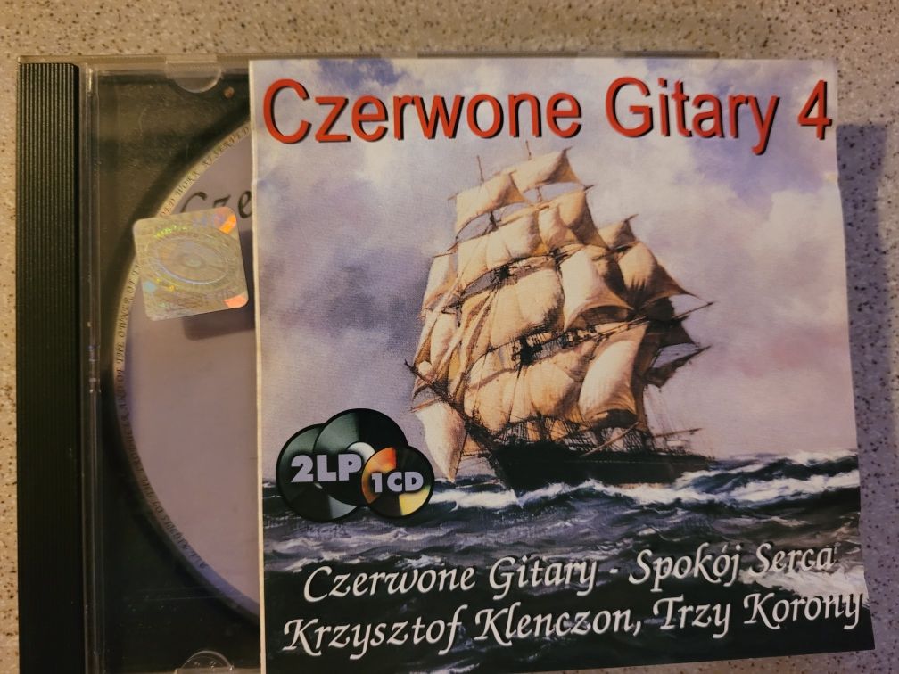 CD Czerwone Gitary Spokój serca/ K.Klenczon Trzy Korony 2000 Andromeda