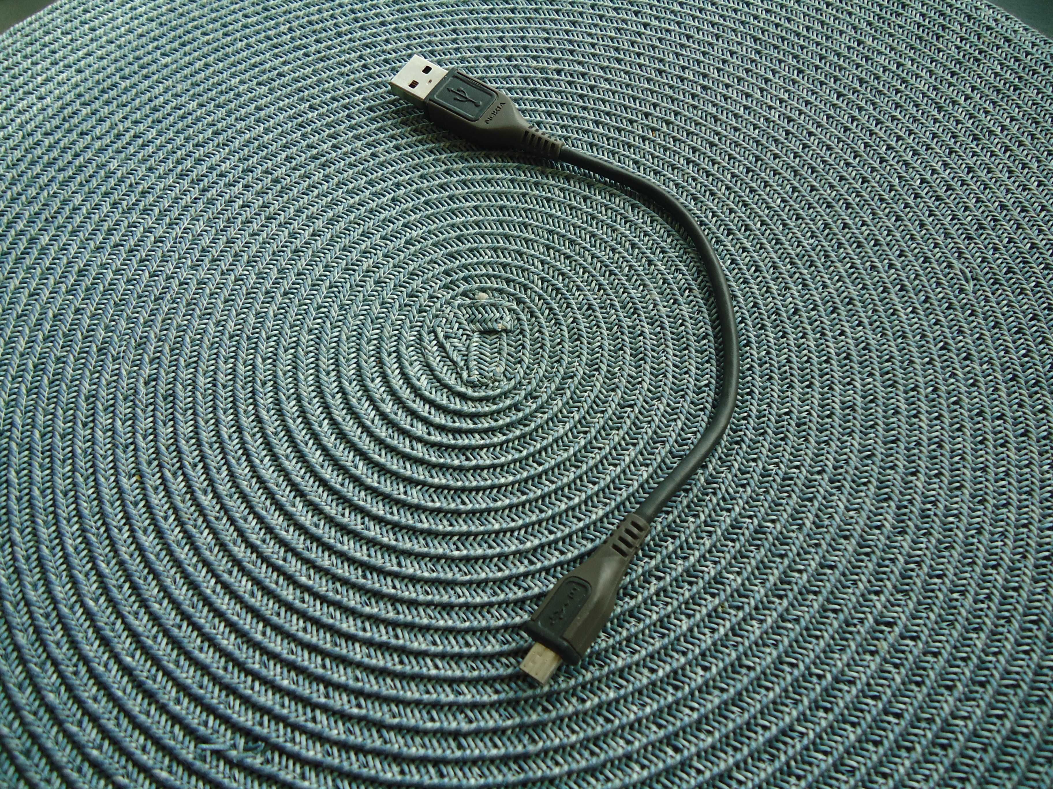 Kabel nokia USB 2.0, wtyk A - micro USB B tzw stary typ
