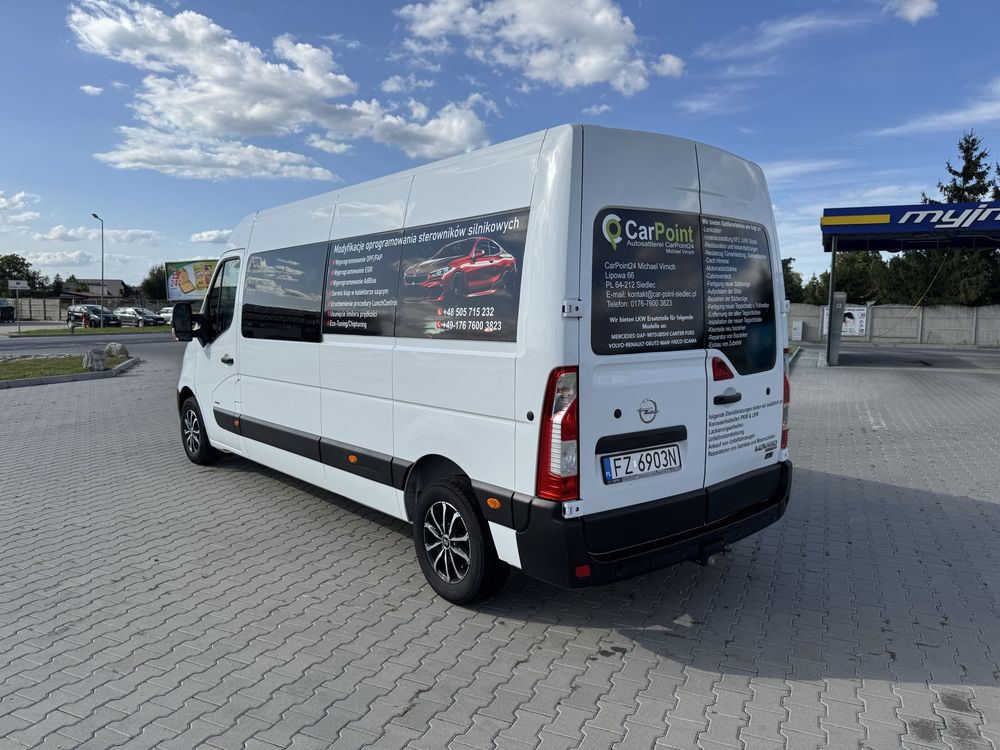 Opel Movano 2,3 cdti 136 KM FV 23 % 7 osobowy