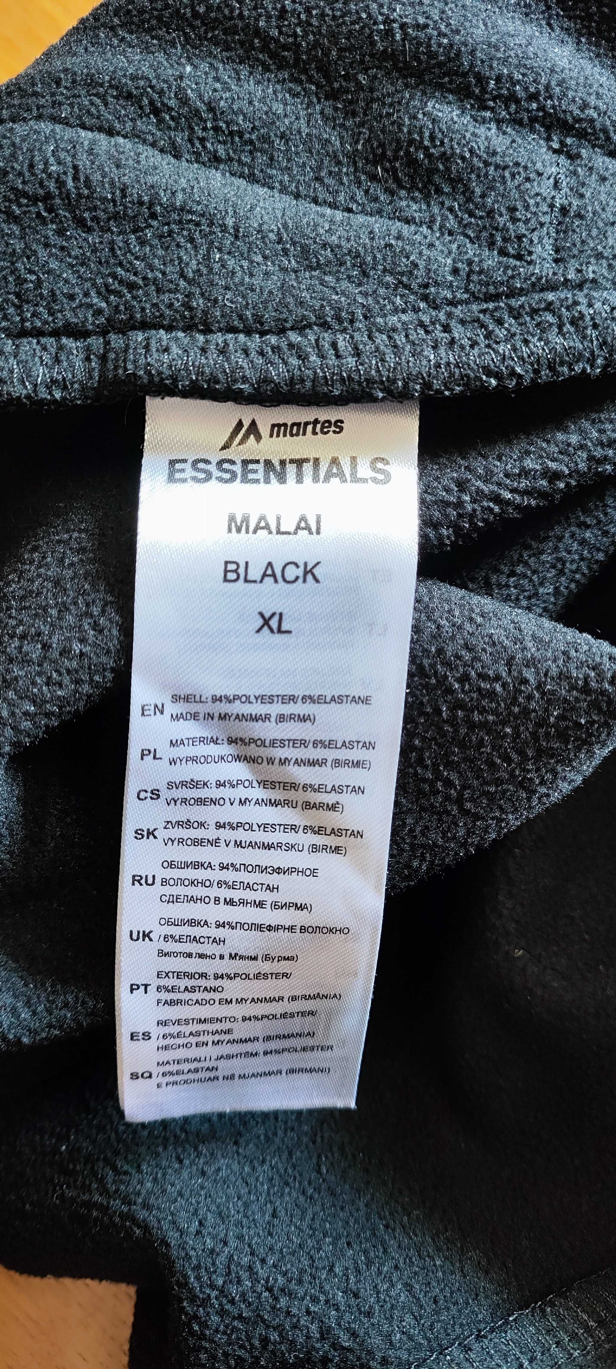 Męskie Spodnie Softshell Martes Essentials MALAI rozmiar XL - NOWE!