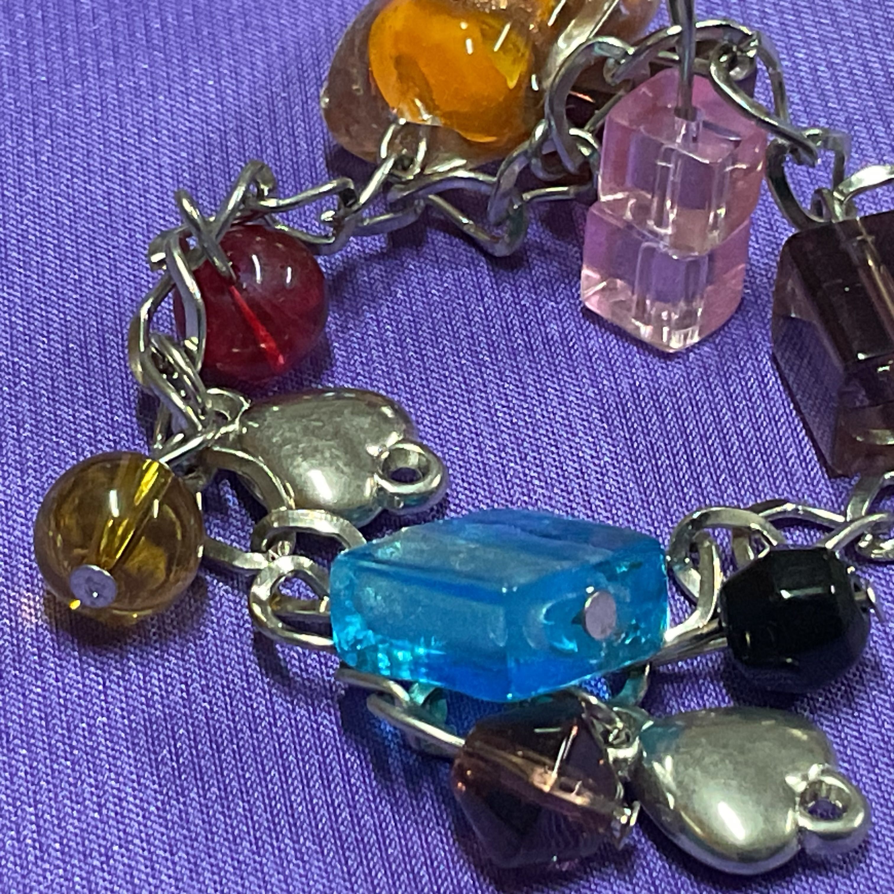 Pulseira peça vintage biju,