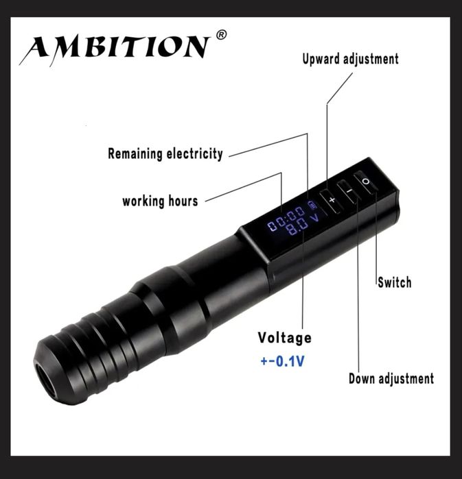 Бездротовий тату-набір Ambition Hunter