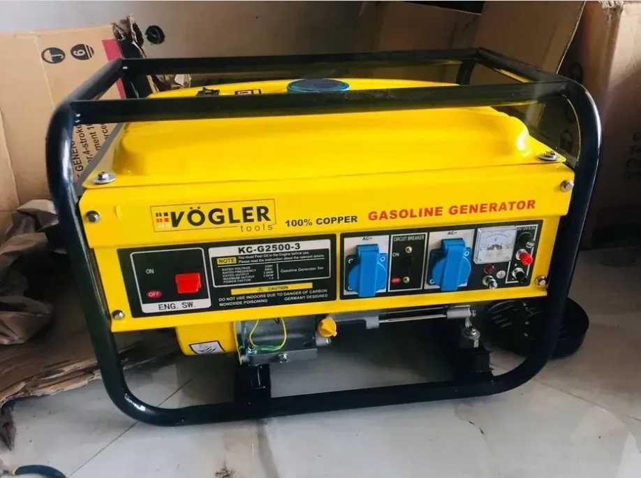 Бензиновий генератор 3 кВт Vogler з мідною обмоткою та системою AVR