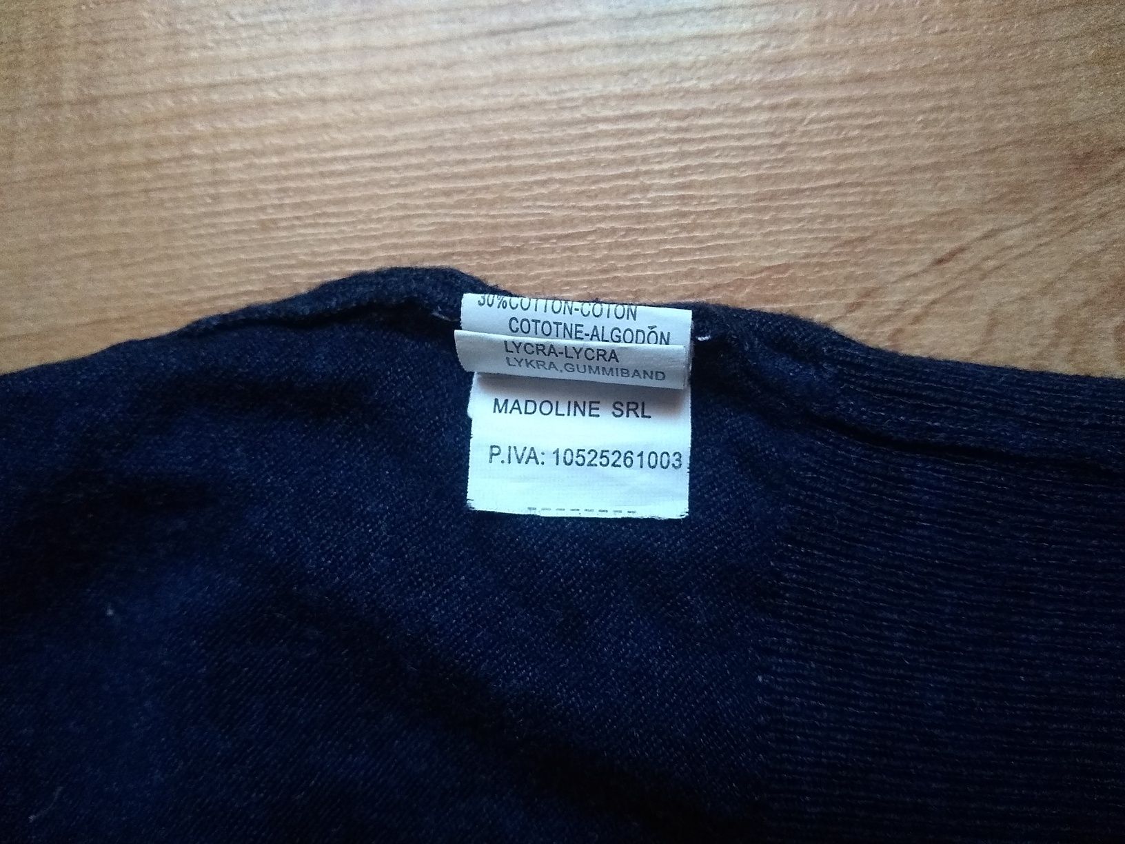 Louise Orop elegancki damski sweterek z rękawem 3/4, 50% Silk Jedwab