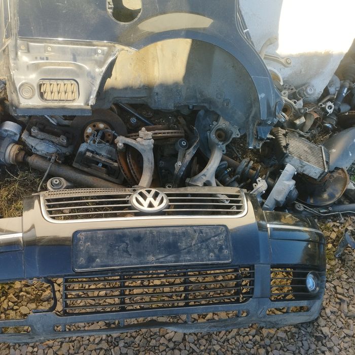 Volkswagen Passat B5 fl zderzak przód l041 chrom pod xenon komplet