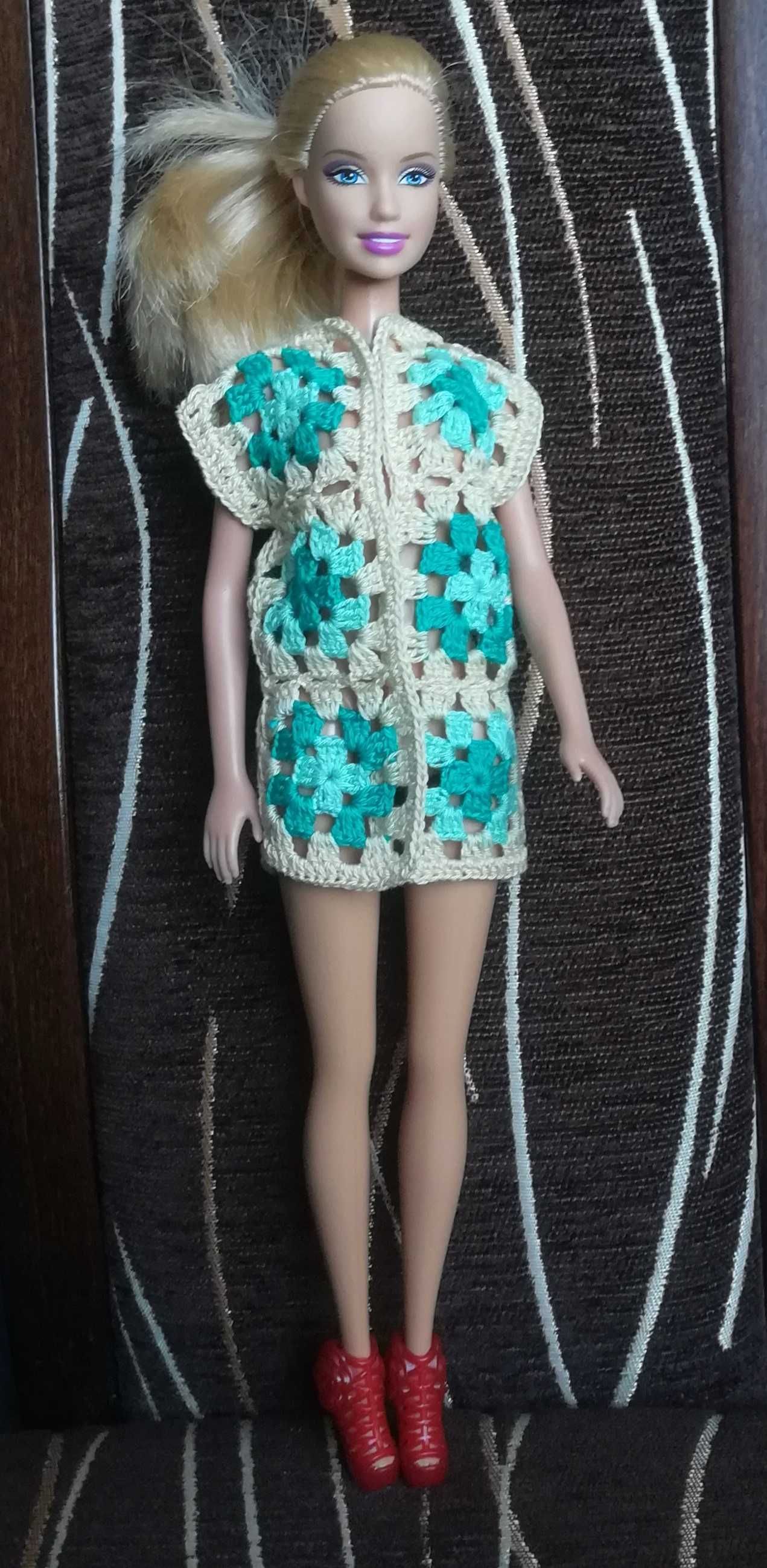 Wdzianko bez rękawów, ubranko dla lalki Barbie