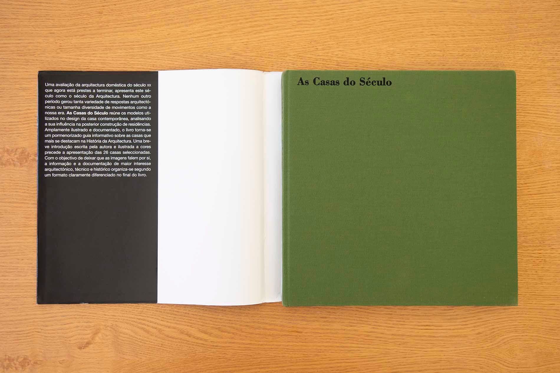 Livro As Casas do Século - Editorial Blau