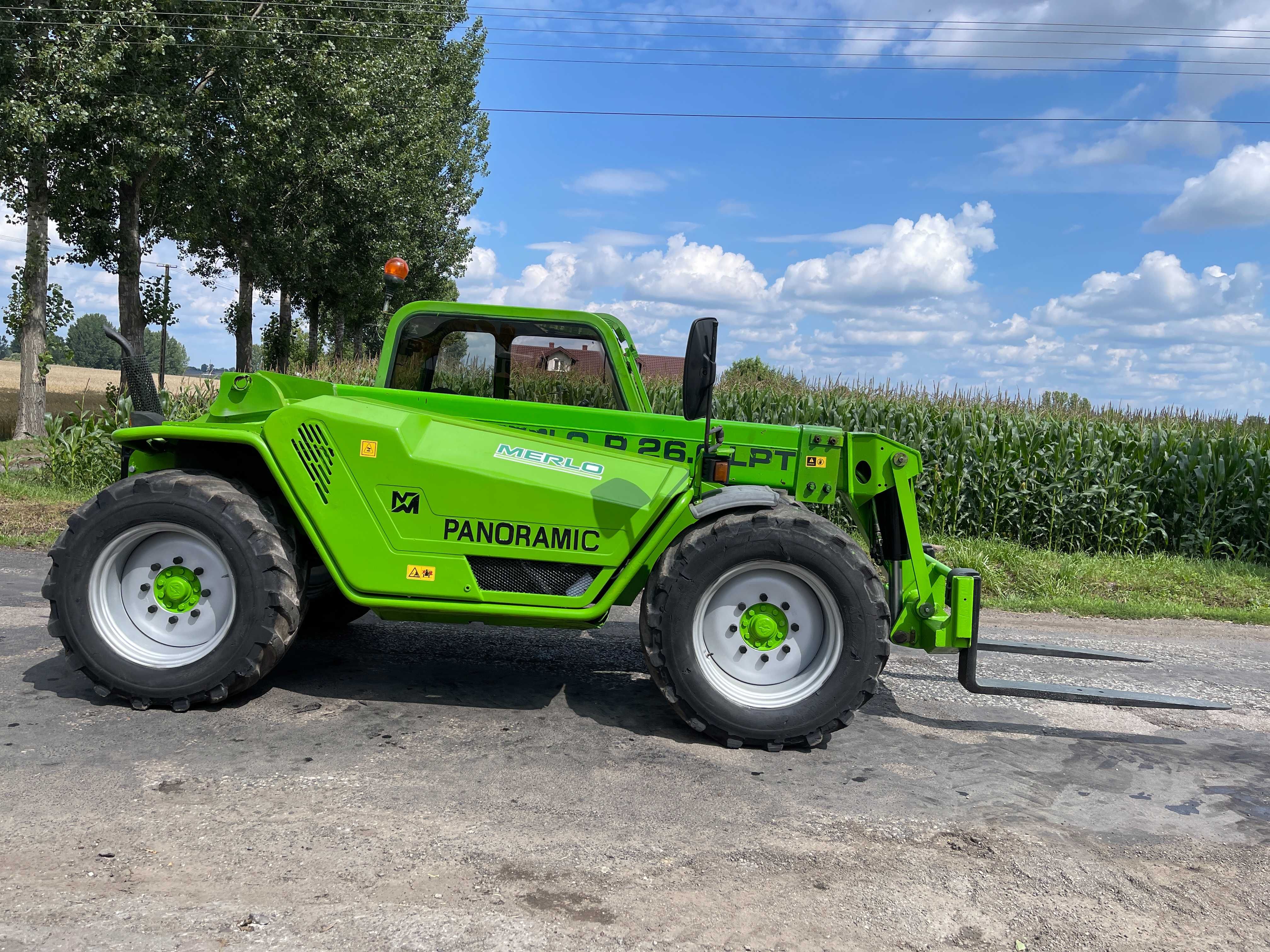 Ładowarka teleskopowa Merlo 26.6 Niska i wąska 2M*Joystick,Perkins,4X4