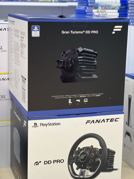 Fanatec Gran Turismo DD Pro (5 Nm) + QR2 Bundle (NEW!) в наявності!