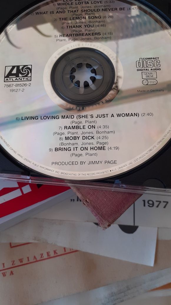 Płyta - Led Zeppelin II