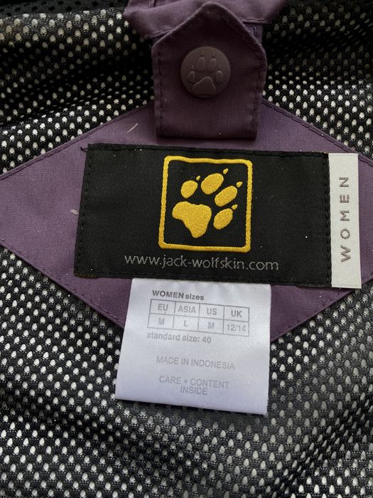 Куртка вітровка Jack Wolfskin, жіноча вітровка з мембраною, куртка