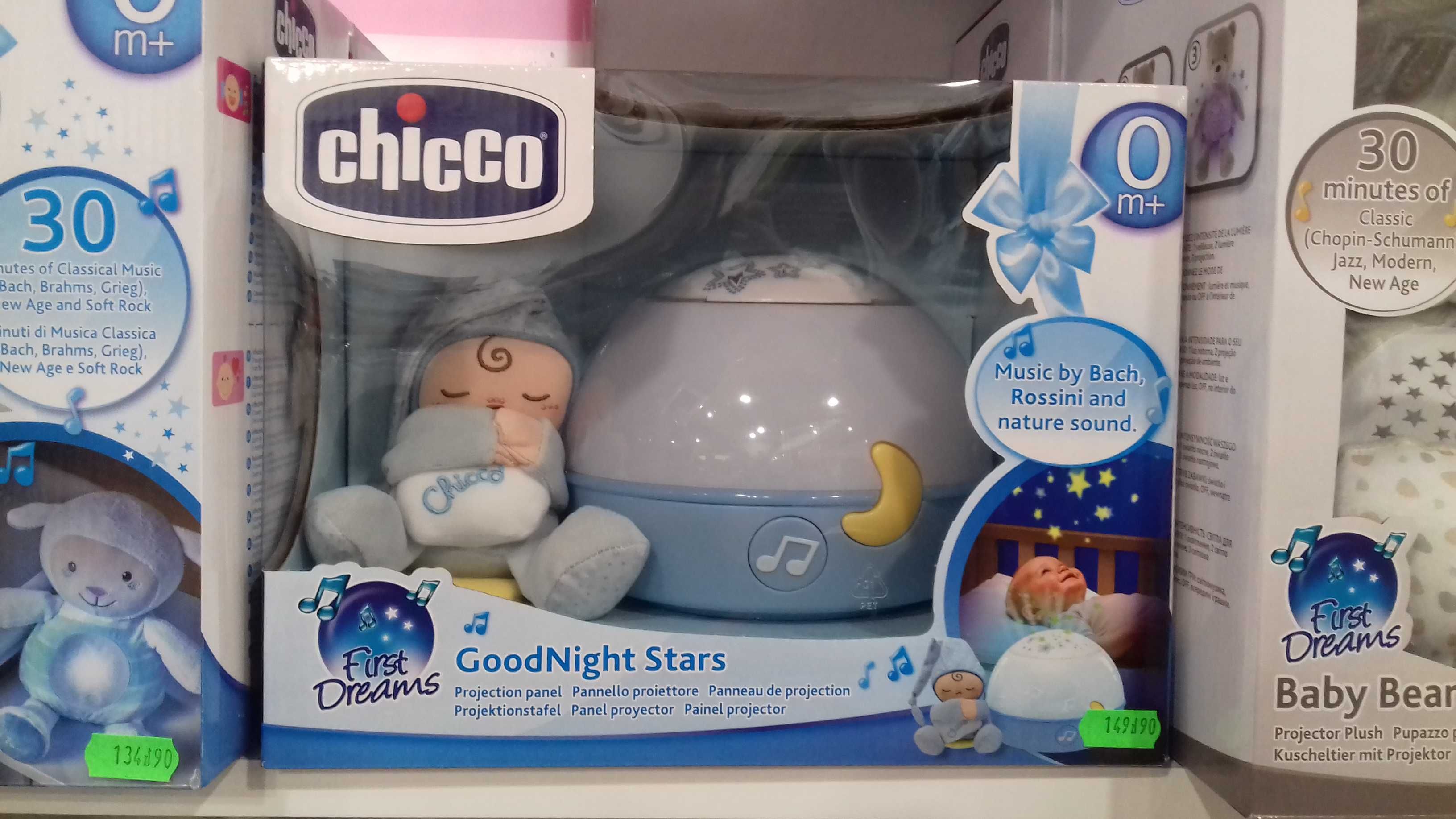Lampka projektor Chicco Niebieski  *Nowe* CHI059.855