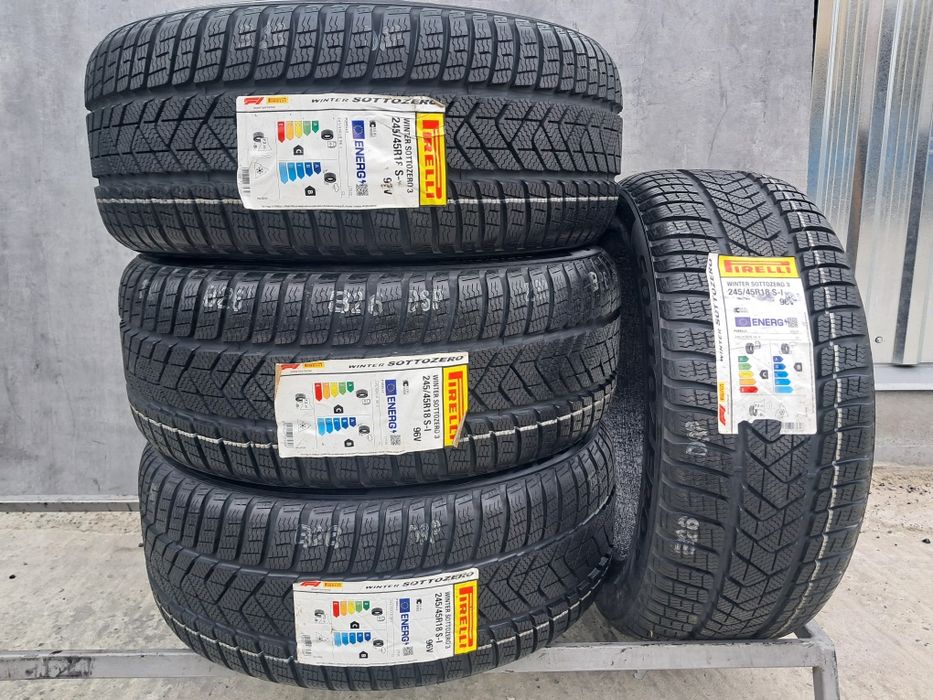 Резина зимова, НОВА, 245/45 R18 Pirelli Sottozero 3 Seal