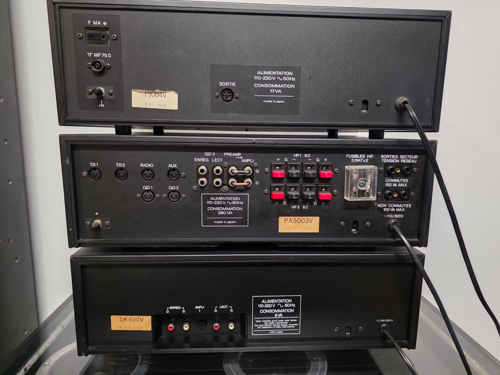 Wieża HiFi Vintage Pathe Marconi