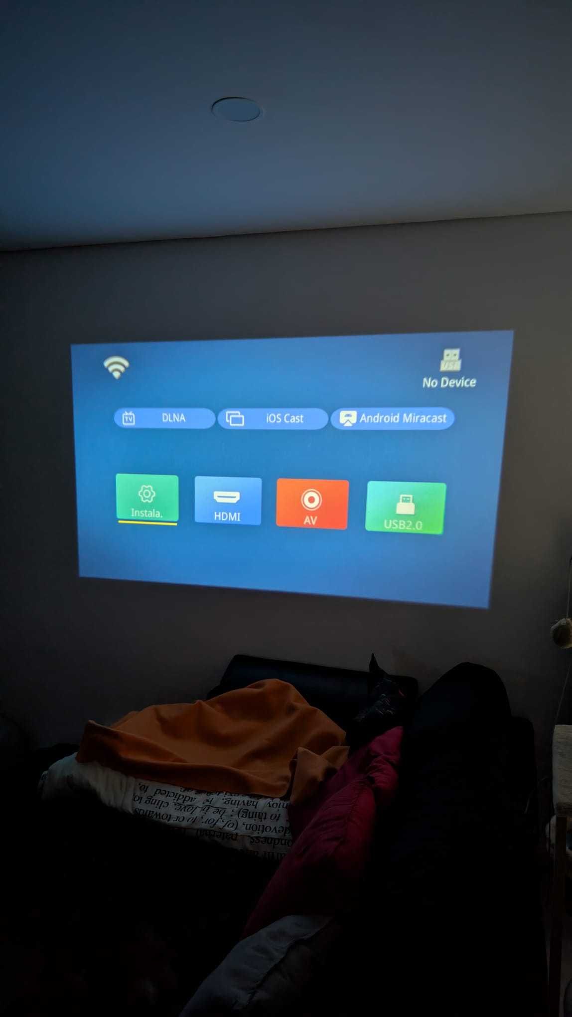 Projector Android Tv, Iptv 4K