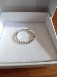 Novo anel prata mulher pedras