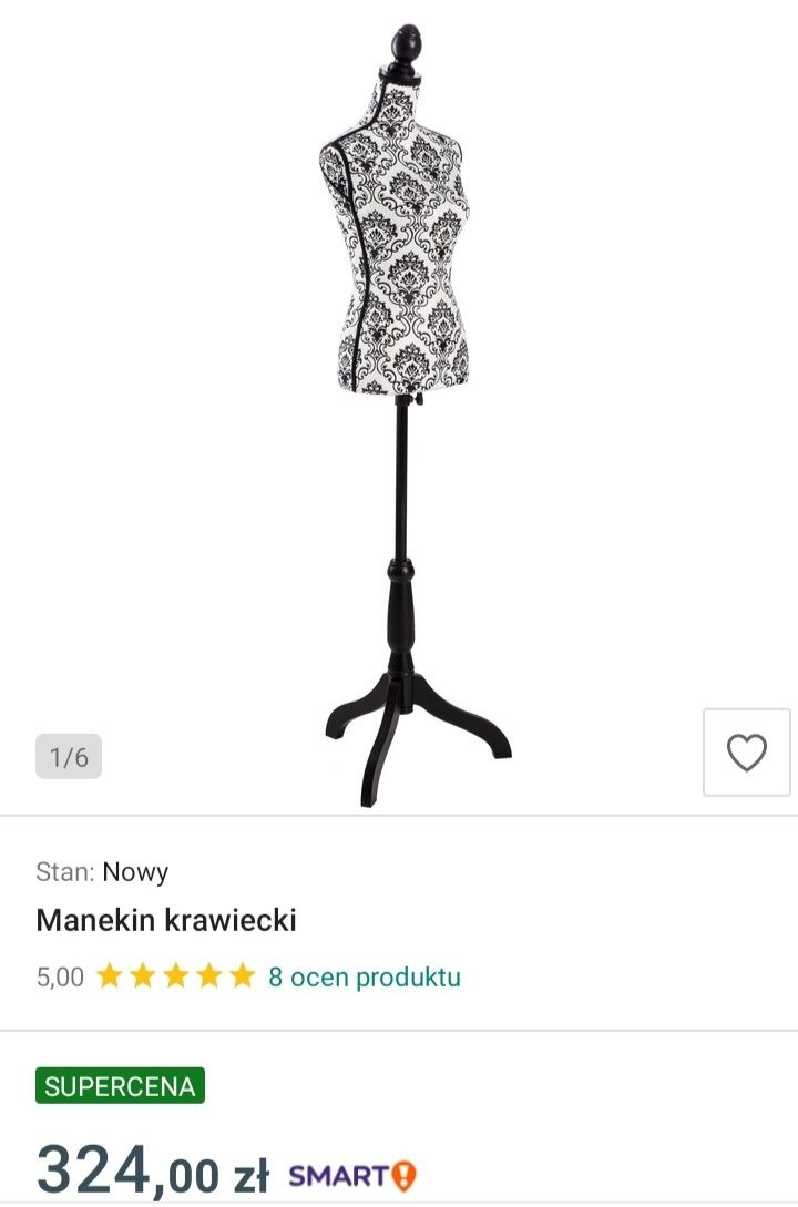 Manekiny materialowe