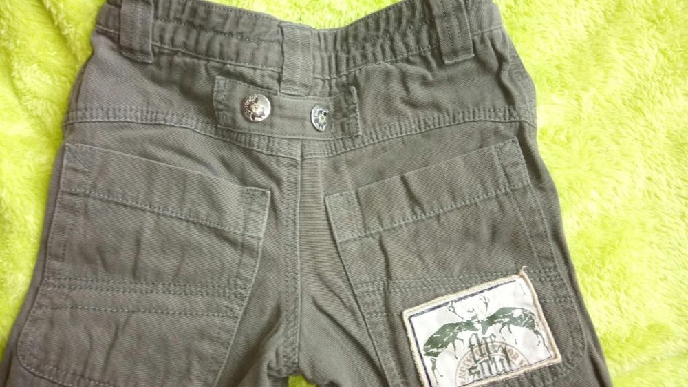 Ocieplane spodnie dla chłopca 128 cm