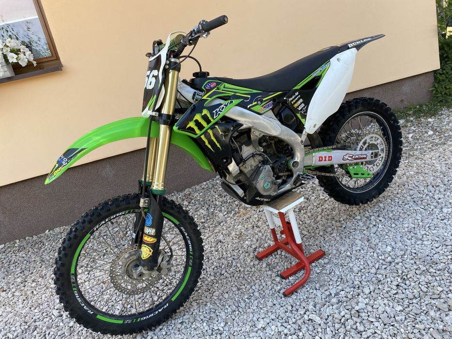 Kawasaki kxf 250 po remoncie, piękny stan