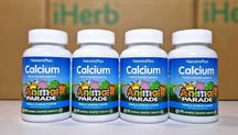 Кальцій з магнієм Animal Parade NaturesPlus, 90 таблеток, для дітей