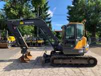 Volvo ECR 88 koparka 8 9 ton 2021, 2090 mtg 3łyżki ECR88, 209000 netto