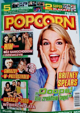 Gazeta Popcorn Britney Spears 2000 r