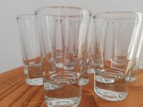 Kieliszki - szkło, grube dno, 7 sztuk, 25 ml