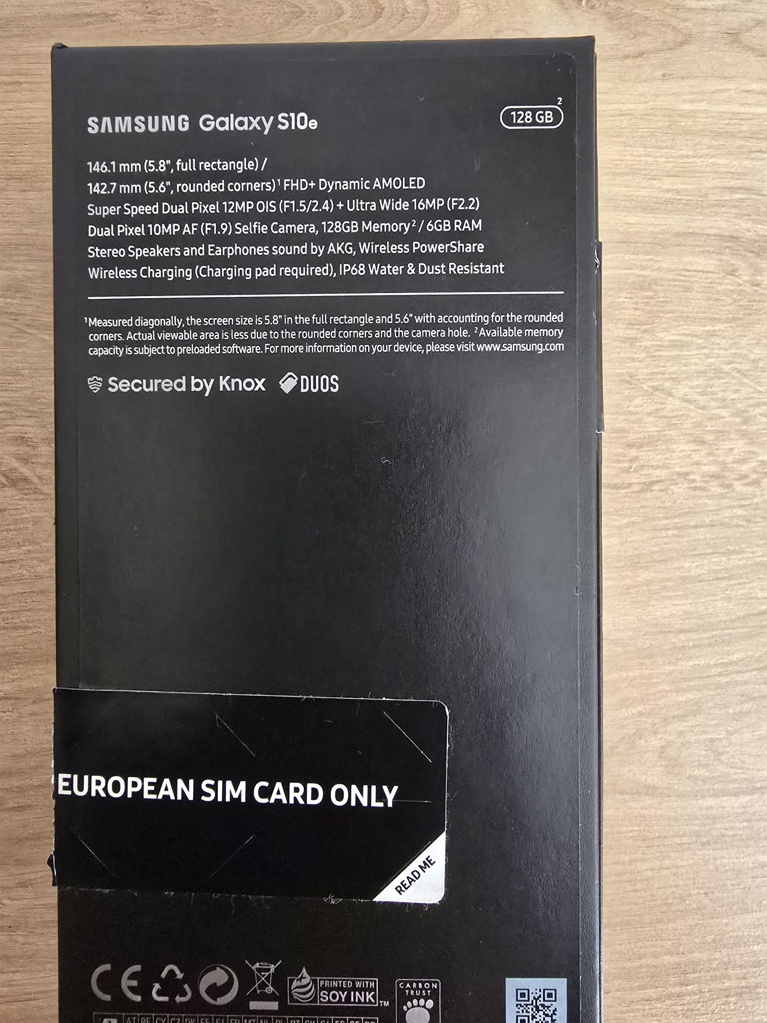 Samsung Galaxy S 10e