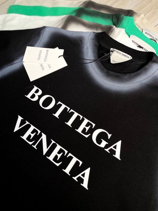 РАСПРОДАЖА! Футболка мужская Bottega Veneta женская унисекс