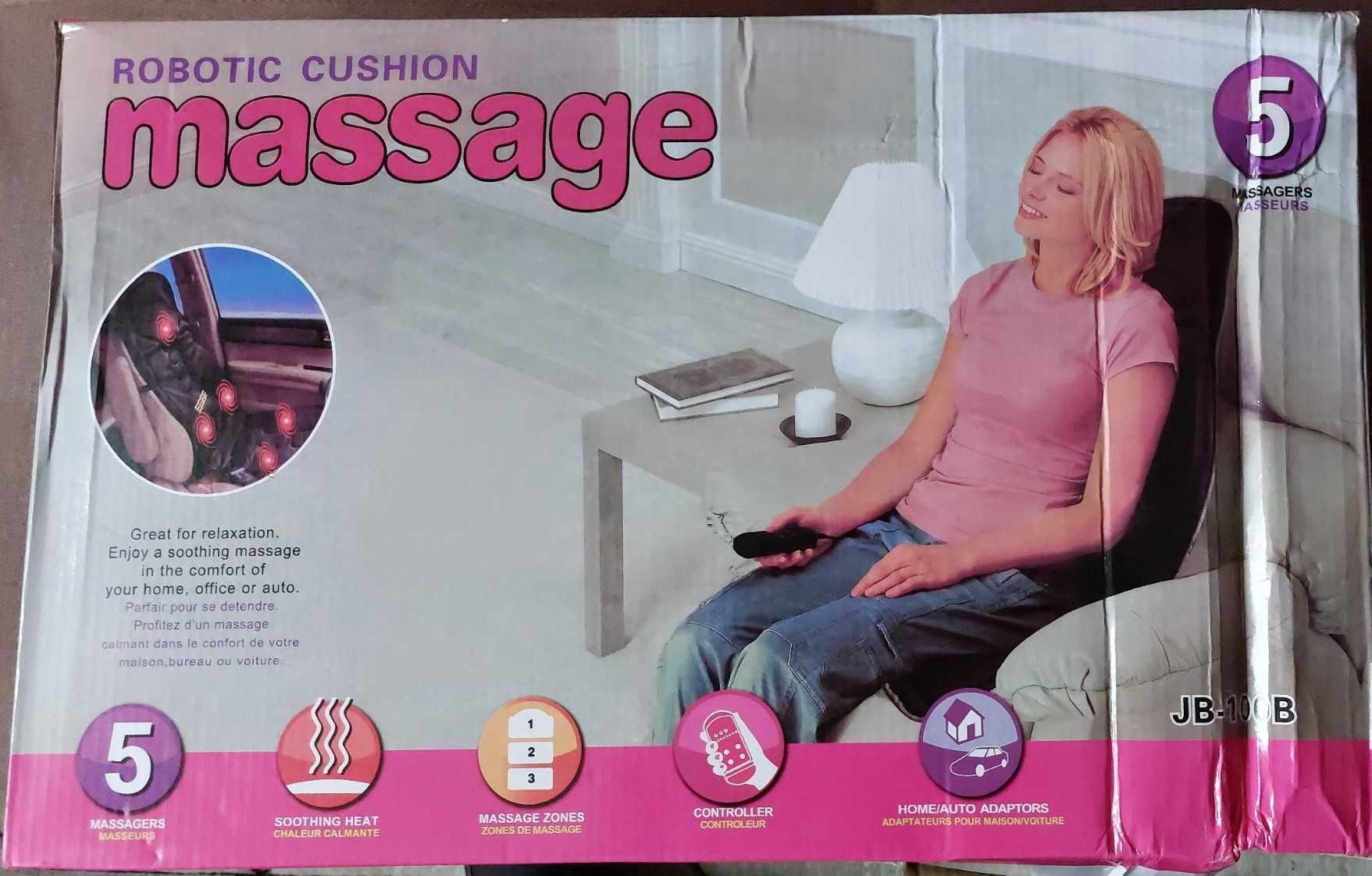 Mata do masażu pleców na fotel (Robotic cushion massage JB-100B)