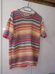 Kolorowy sweter damski L
