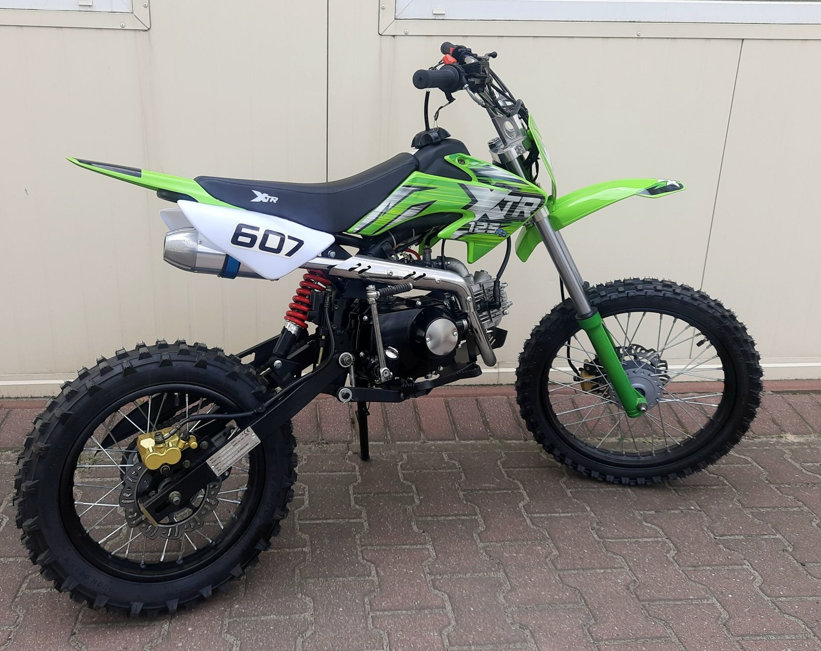 Nowy Cros xtr 125cc koła 17/14 cali , raty