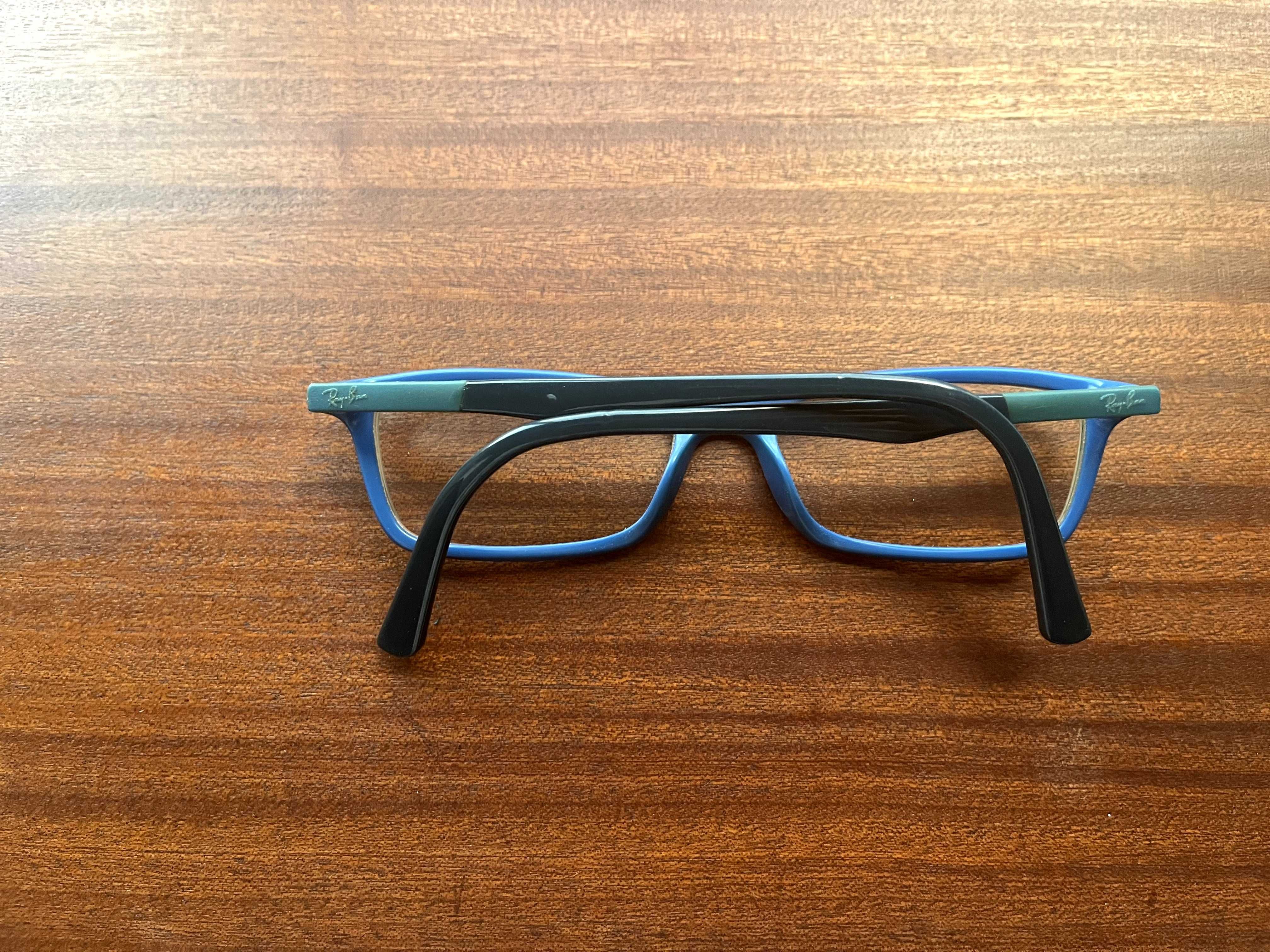 Armação Azul Ray-Ban