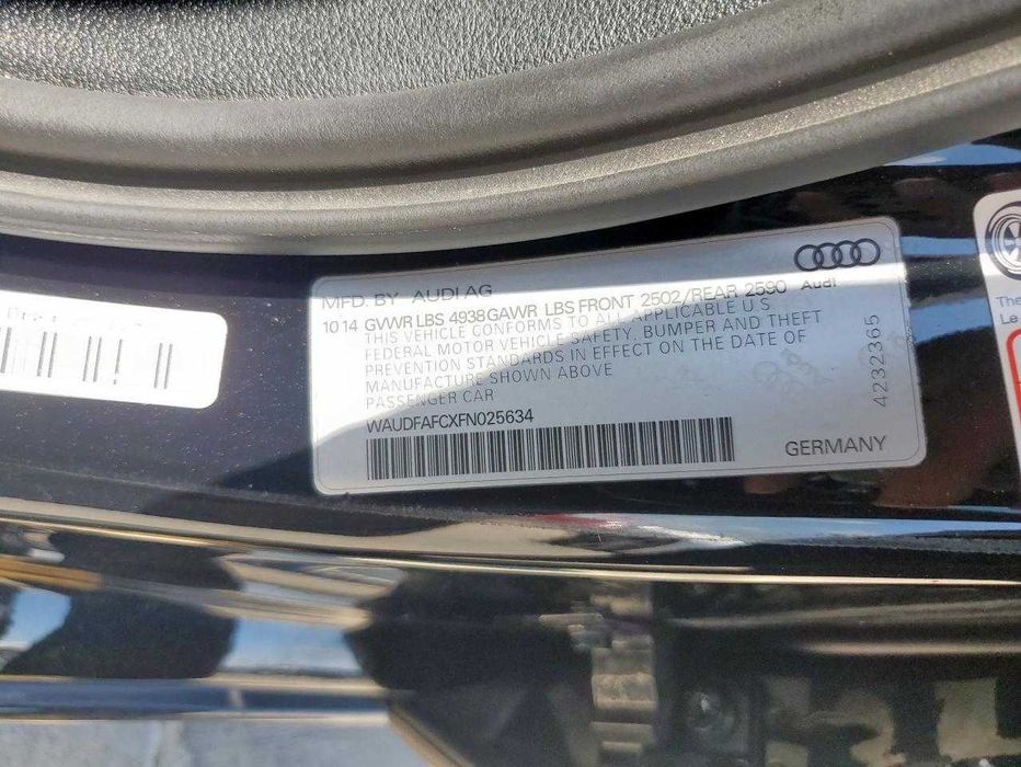Audi A6 Premium Plus 2015