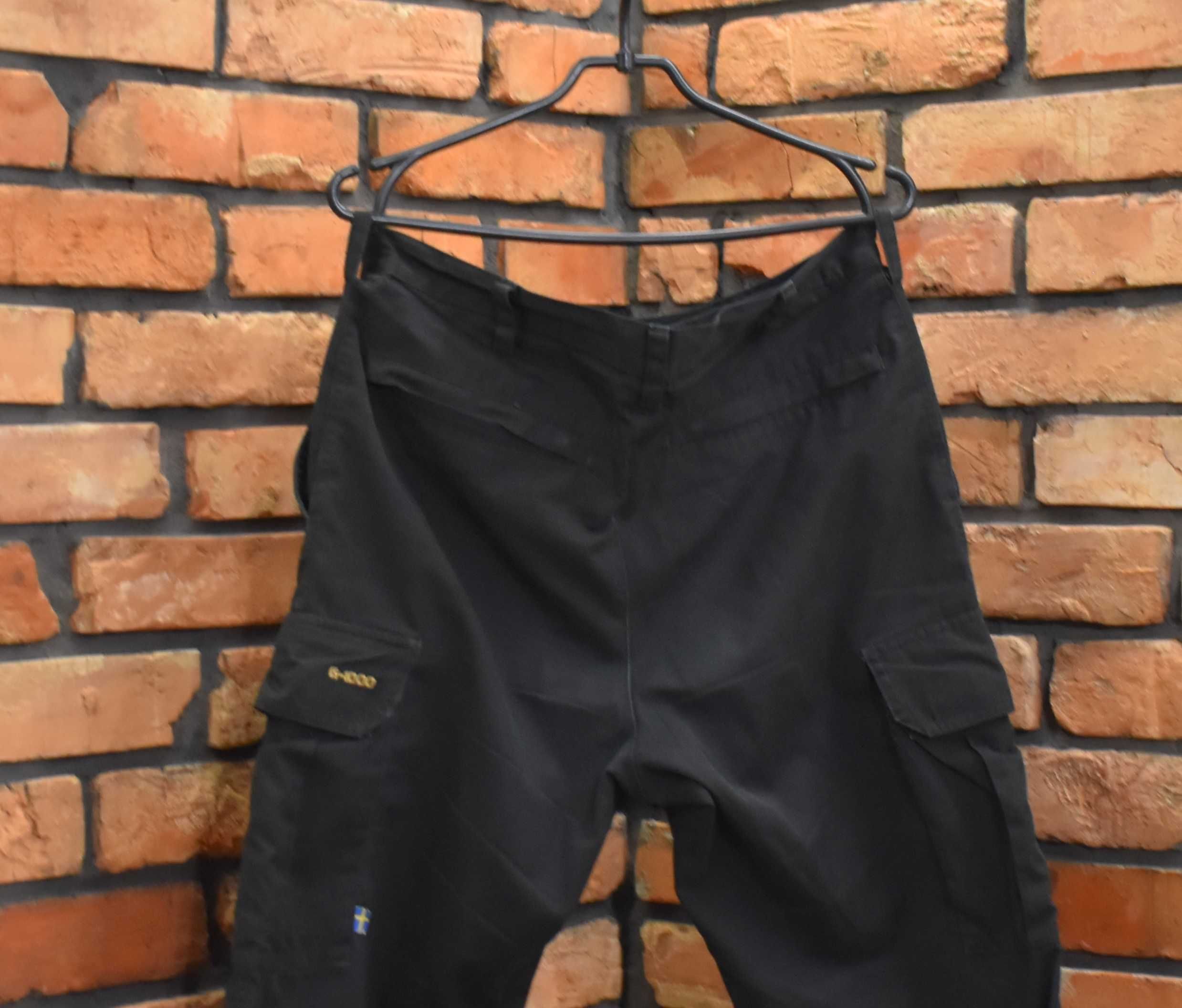 Fjallraven spodnie outdoor oryginał czarne g-1000 46 S