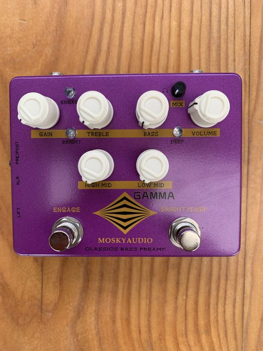 Pedal Gamma - Bass Preamp - Mosky Audio