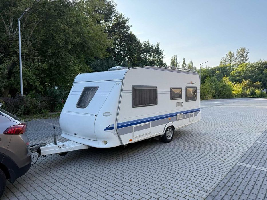 Sprzedam przyczepę HOBBY 460 Excellent Easy (rok produkcji 2005)