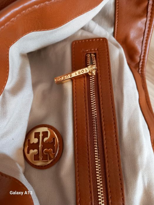 Tory Burch oryginalna torebka tote bag skóra