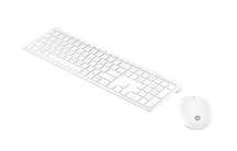 Bezprzewodowa Klawiatura+Mysz optyczna HP Pavilion Wireless 800 Biały