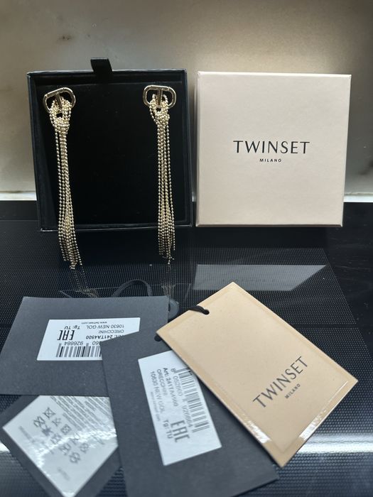 Brincos twinset Novos