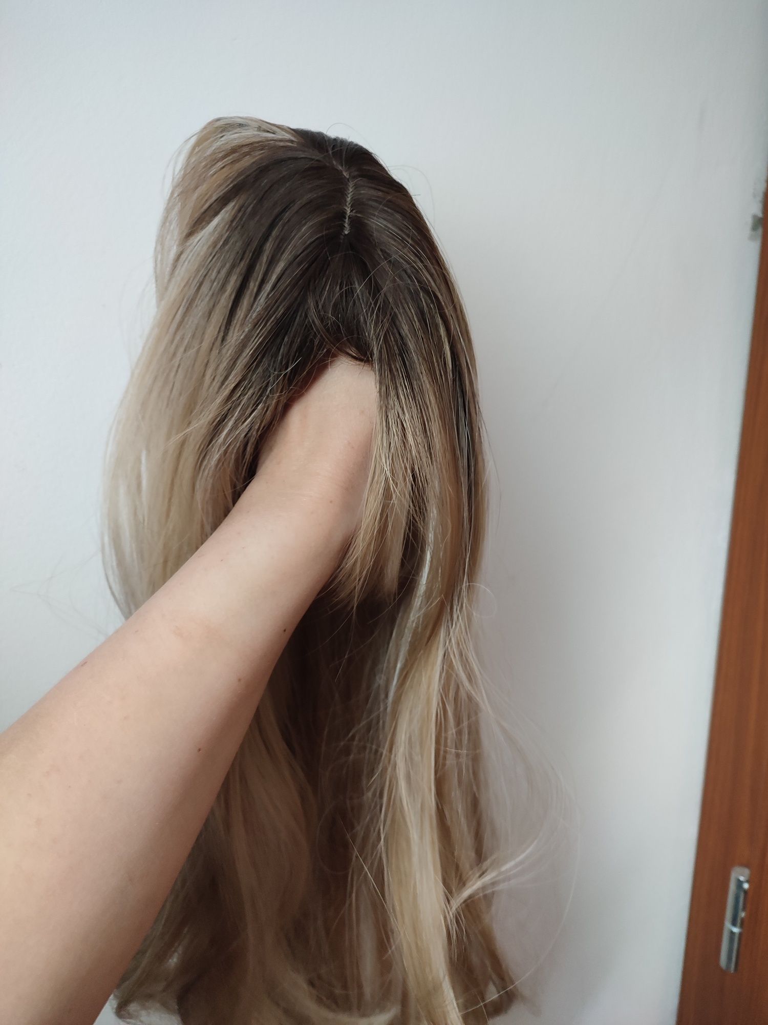 Topper blond włosy premium jak naturalne