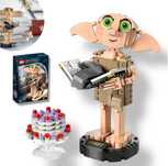 Zestaw LEGO Harry Potter 8+ Zgredek Skrzat Domowy KLOCKI Akcesoria