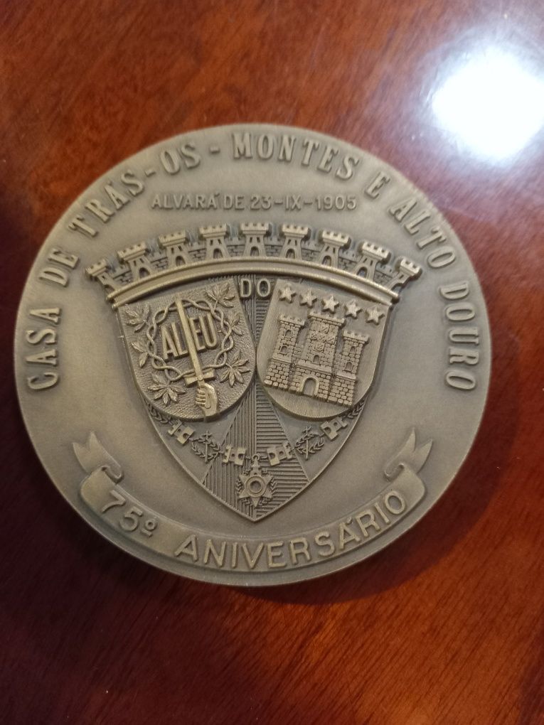 Medalha Comemorativa em Bronze