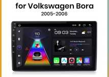 Rádio 9" Volkswagen Bora 2005-06 Carplay GPS wifi Bluetooth NOVO