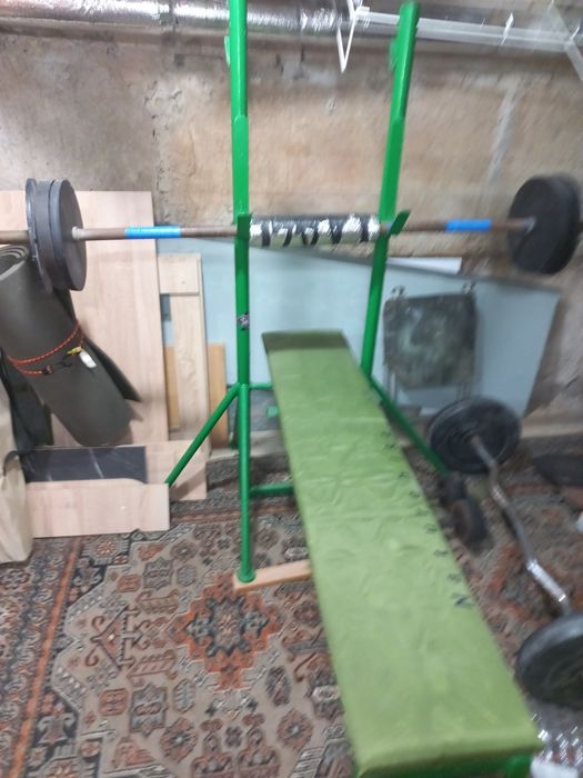 Гантелі,штанга .