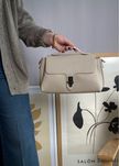 Італійська шкіряна сумка кросбоді, портфельчик. Кожаная сумка Италия